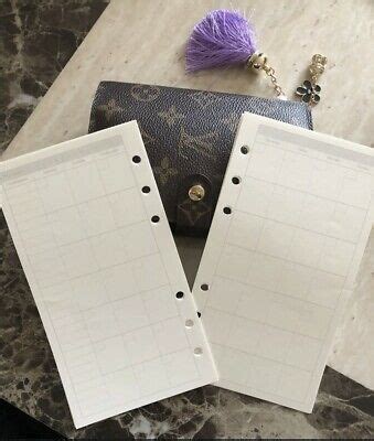 louis vuitton mini agenda refill|louis vuitton planner refill.